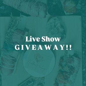 🥳Live Show G I V E A W A Y ! !🥳+ FREE shipping!